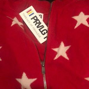 Stunning cashmere zip up sweater